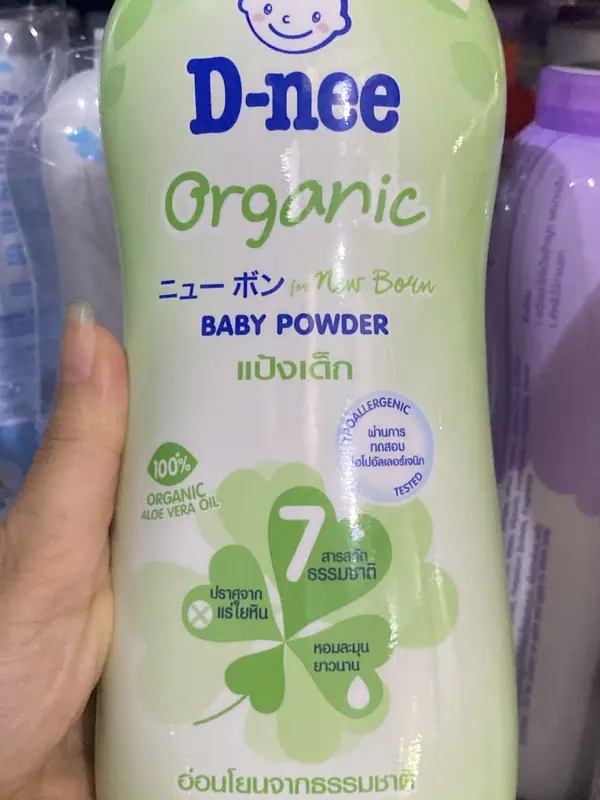 01 Chai Phấn Rôm Dnee Baby Powder 350g Thái Lan 5