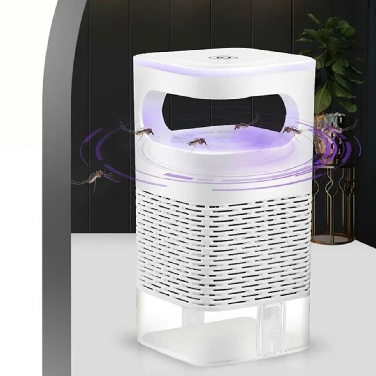 Đèn Bắt Muỗi Thông Minh - Máy Bắt Muỗi Hình Trụ Kiêm Đèn Ngủ - Máy Diệt Muỗi Và Côn Trùng Hiệu Quả Cắm Cổng USB
