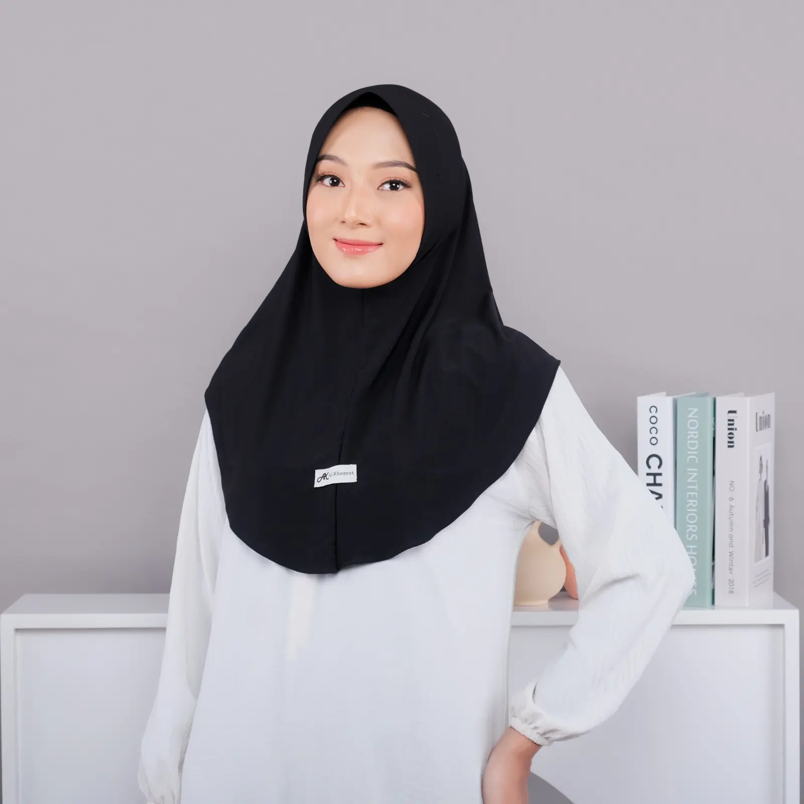 Hijab Sporty Tunissa Dzevanda Size M by Al-Khoerot Hijab Kerudung Instan Muslim