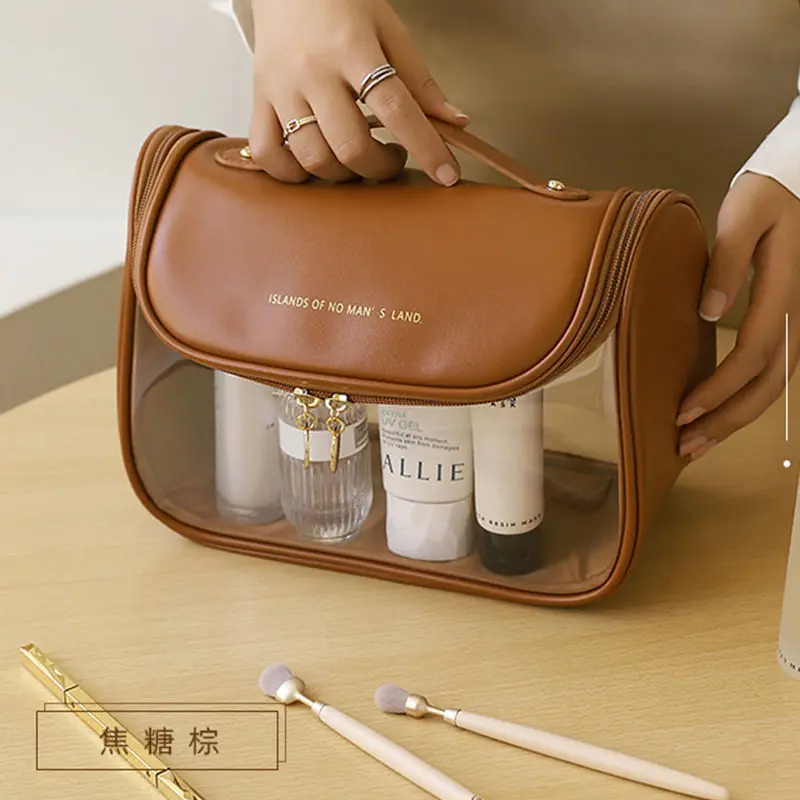 Cross-border New Handheld Toiletry Storage Bag Portable Waterproof Toiletry Bag High Appearance Large Capacity Makeup Bag Wholesale racket racket racket racket badminton  racket badminton  bag