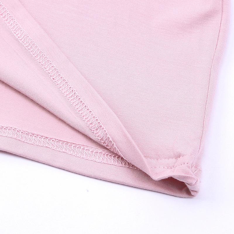 Product Introduction of Brand Children'S Clothing Summer Modal Half Sleeve Middle Pants Style Homewear Pajamas Bellyband Children'S Suit 30