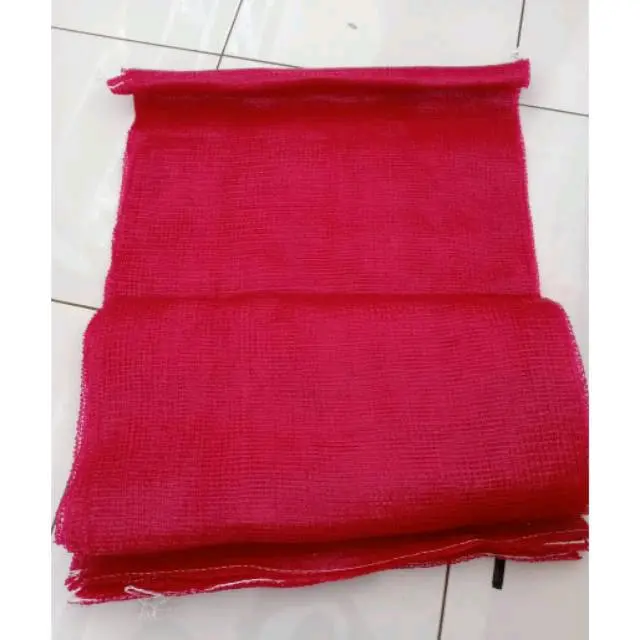 GROSIIR Waring Merah 25 Pcs KARUNG BAWANG SAYUR BUAH CABAI 1
