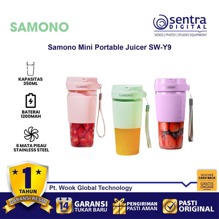 Gambar Samono Mini Portable Juicer SW-Y9 350ml dari Sentra Digital Kota Surabaya Tokopedia