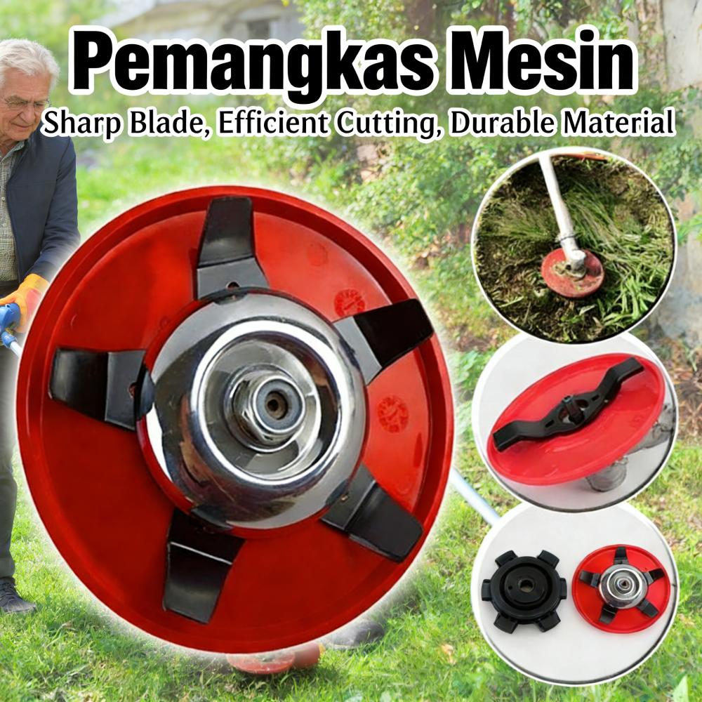 Pisau Pemotong Rumput Multifungsi 3-in-1 Disc, Tahan Karat, Head Trimmer Amfibi Dengan Mata Pisau Rotan, Ergonomis, Aksesori Taman Anti-Slip, Disc Pemotong Paduan Aerospace, Peralatan Berkebun Modern 360° Rotasi Pisau Pemotong Rumput Multifungsi 3-in-1 Disc, Tahan Karat, Head Trimmer Amfibi Dengan Mata Pisau Rotan, Ergonomis, Aksesori Taman Anti-Slip, Disc Pemotong Paduan Aerospace, Peralatan Berkebun Modern 360° Rotasi