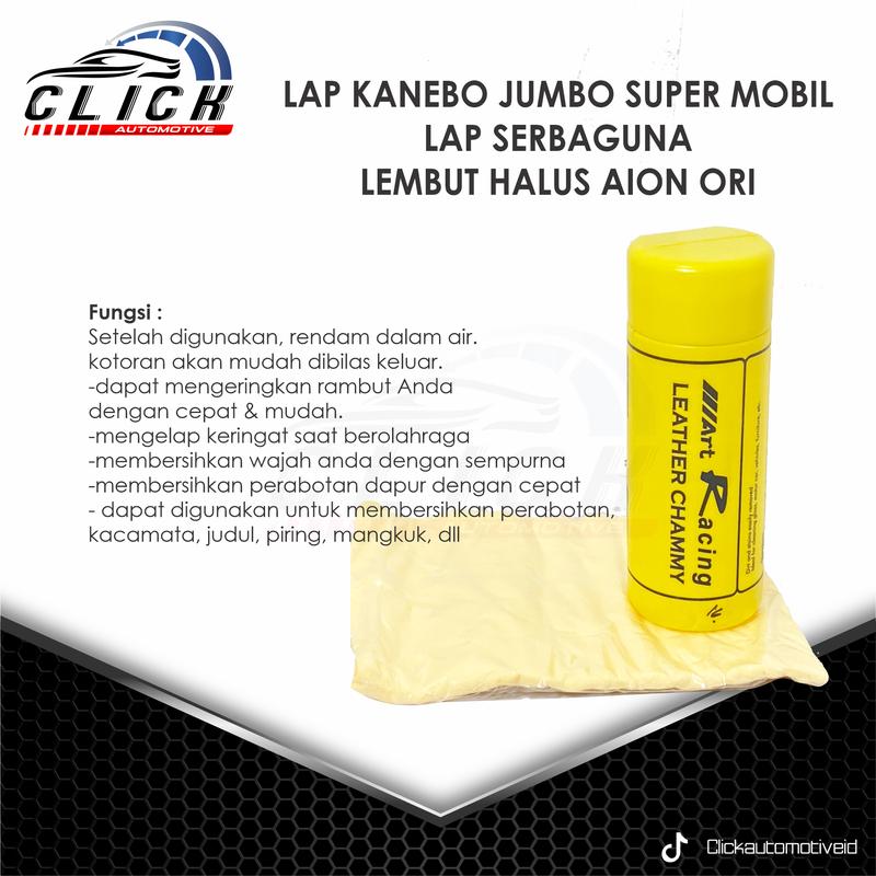 Lap Kanebo JUMBO Super Mobil Lap Motor Cafe Meja Lembut Halus Aion ORI ...
