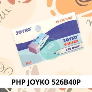 (1 pcs) PENGHAPUS JOYKO B40P hitam/putih BEST SELLER Stationery