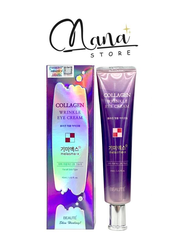 Kem dưỡng mắt 3D Melasma-X Collagen Wrinkle Eye Cream 45ml