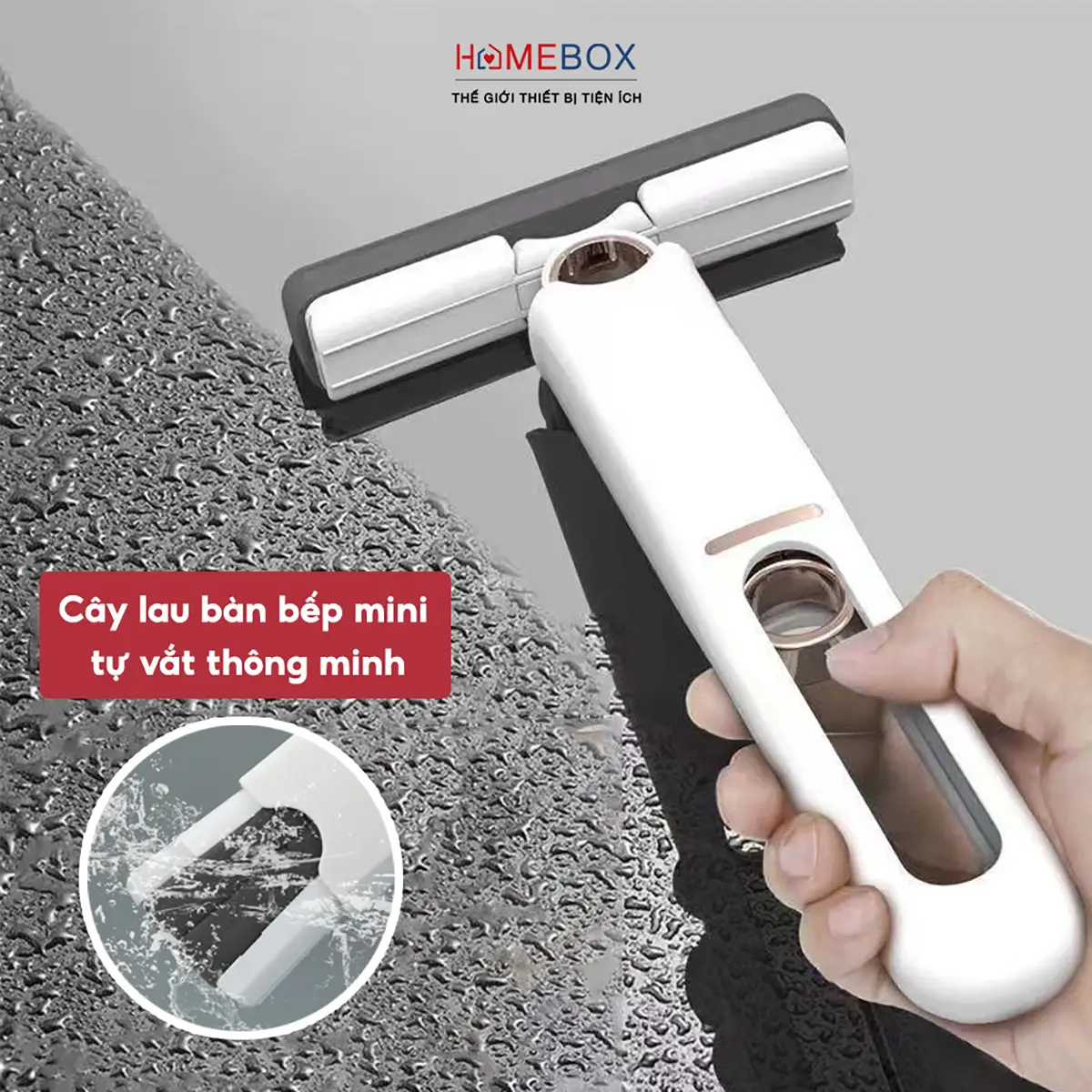 Cây Lau Bàn Bếp Tự Vắt Thông Minh, Bọt Biển Siêu Thấm Hút Đa Năng, Dụng Cụ Lau Dọn Gấp Gọn Thông Minh Lau Sàn Cây Lau Nhà Làm Sạch