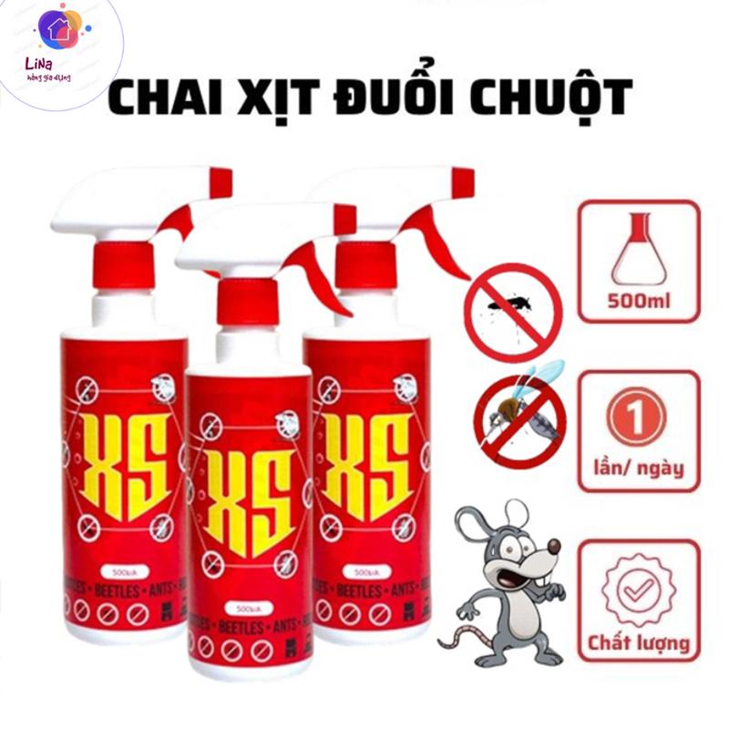 Chai Xịt Đuổi Chuột XS 500ML Hàng Thái Lan