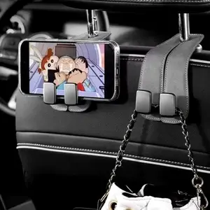 PAYDAY Gantungan Mobil Bahan PVC Untuk Sandaran Jok Mobil Hook Car Seat Back Hanger Gantungan Jok Mobil Serbaguna Gantungan Mobil Bahan PVC