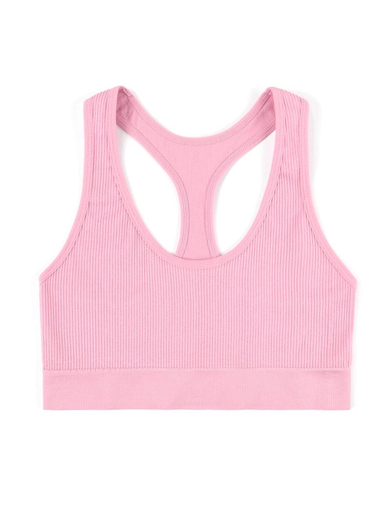 Product Introduction of Women's Solid Wireless Push Up Bra, Breathable Comfortable Backless Sports Bra, Ladies Lingerie for Indoor Outdoor Wear 5
