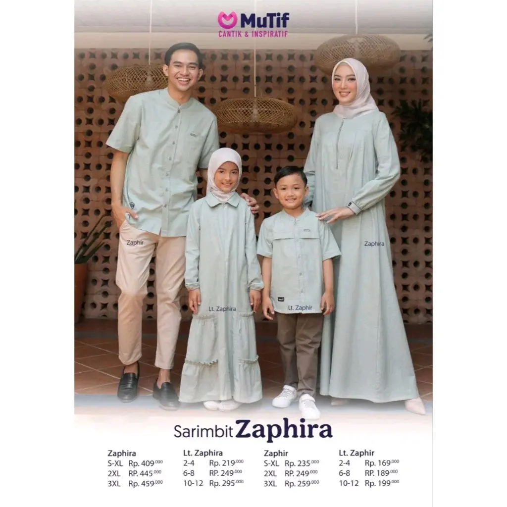 SARIMBIT MUTIF ZAPHIR | ZAPHIRA 2024