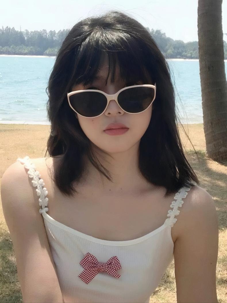 Product Introduction of Cat'S Eye Sunglasses Female Models Of High Value Retro Trend In Europe And The United States Teal TR Polarized Sunglasses Male Anti-Ultraviolet Glasses smart  glasses eyeglasses  fashion 24