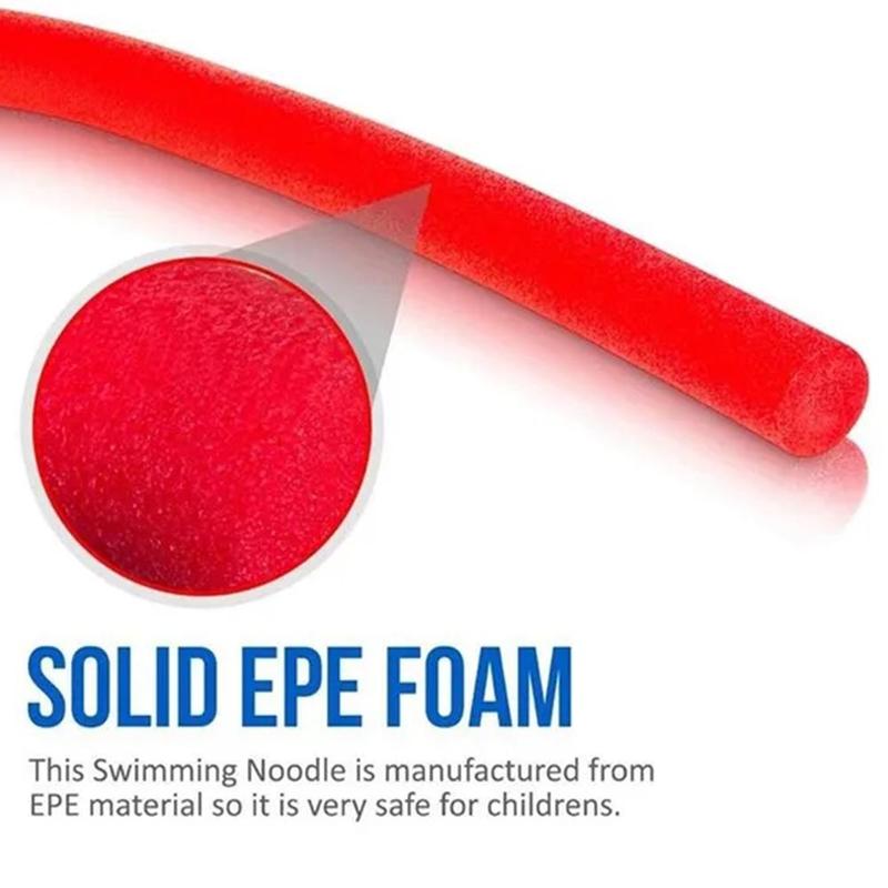 Swimming Pool Foam Noodle Noodle Float Aid Flexible Stick Rod Swimming Accessories Buoyancy O7C6 6