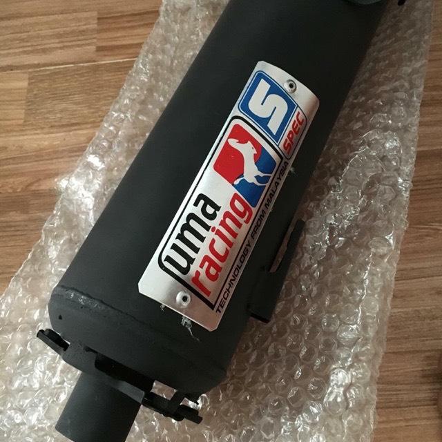 Pô Uma 1.1 Tặng Kèm Tiêu Nhôm + Cổ Pô Inox Móc Ấm, Móc Nổ Theo Yêu Cầu gắn Sirius, Winner, Wave, Dream, Ex10, Ex135, Ex150 Phụ Kiện Phụ Tùng