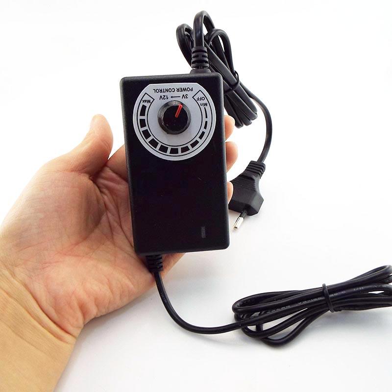 Product Introduction of Penyesuai Universal, 3V-12V 3A, Transformer Bekalan Kuasa Boleh Laras AC ke DC, Pengecas Elektrik, MY2A 107