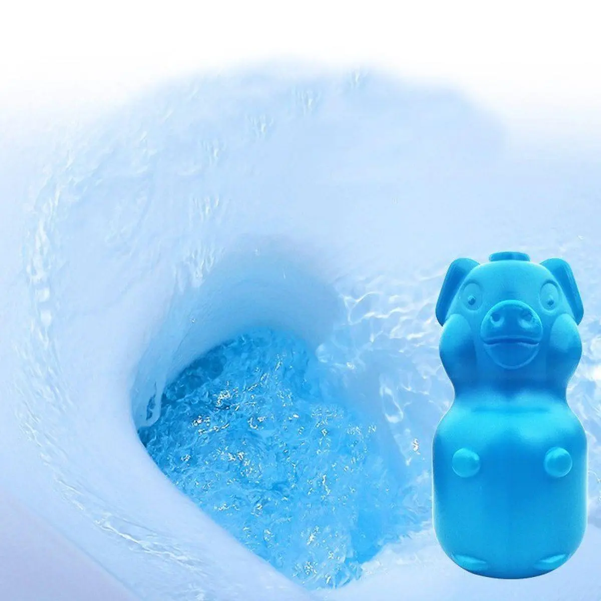 Lọ Thả Bồn Cầu Hình Heo - Chai Lọ Heo Thả Bồn Cầu Khử Mùi Diệt Khuẩn