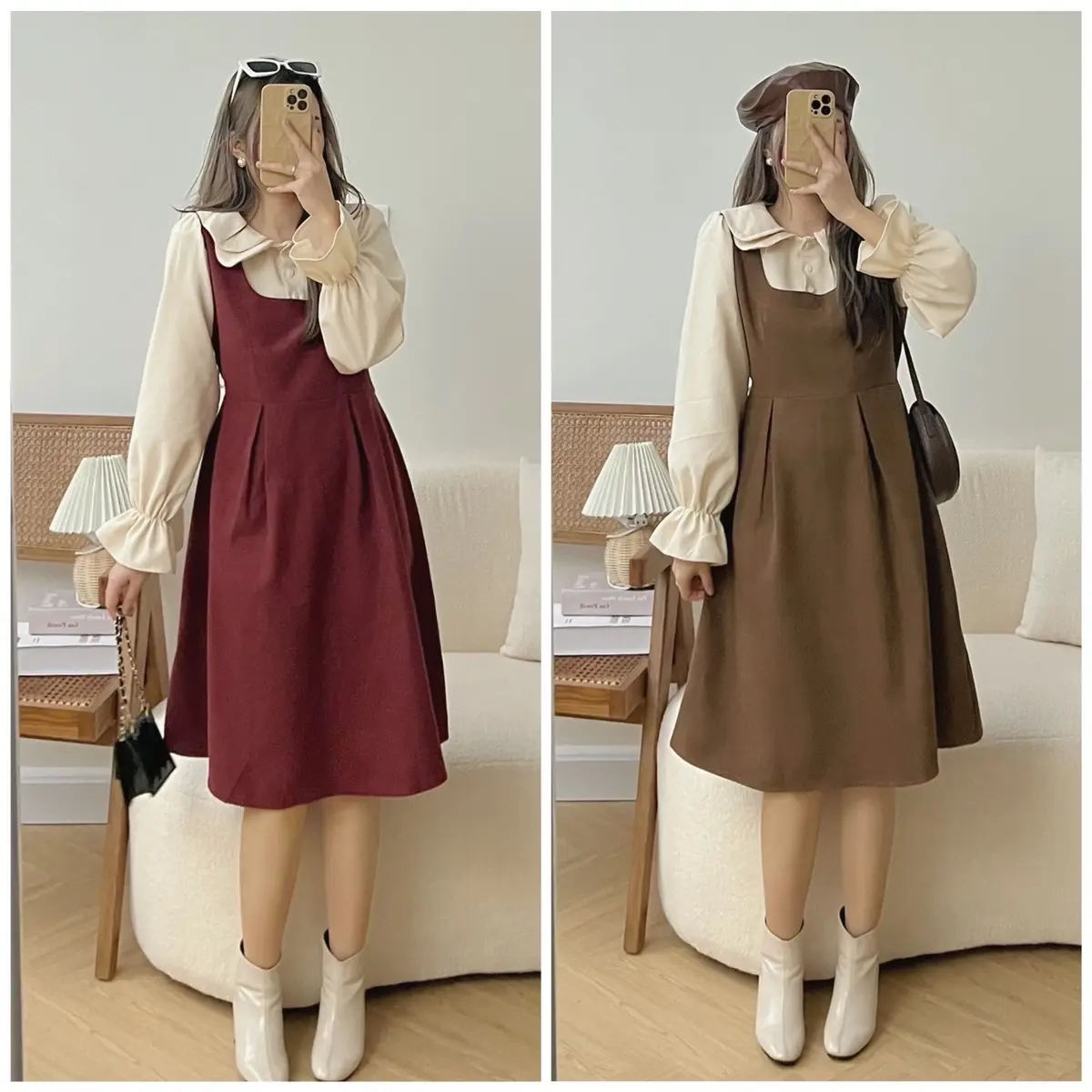 Đầm tiểu thư 3 màu,  LUNA DRESS