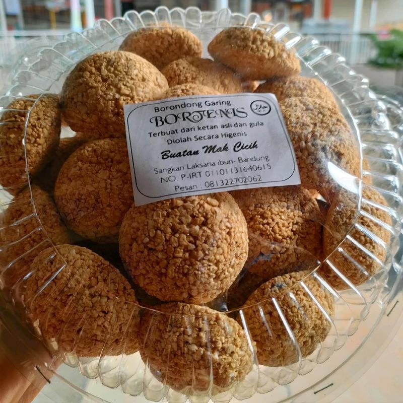 Borondong garing ketan khas Majalaya kab Bandung 6