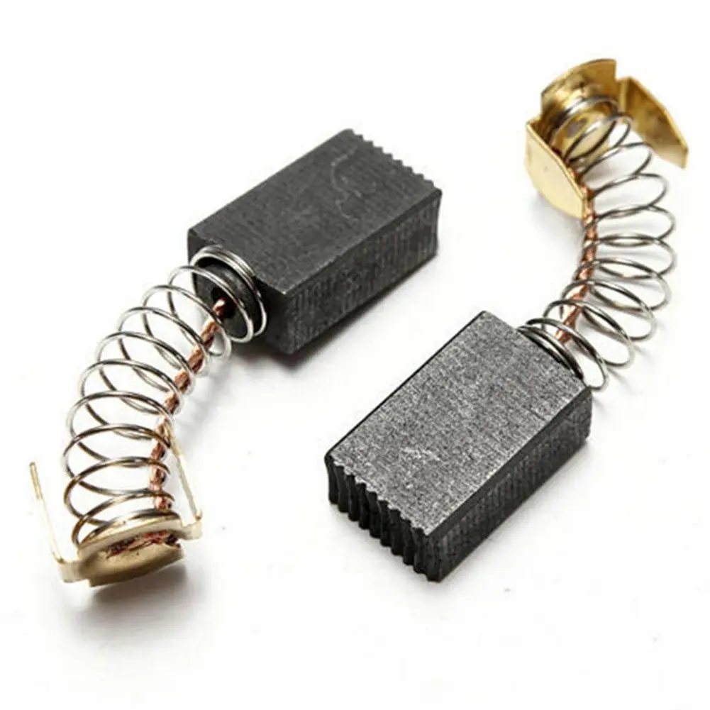 2pcs Motor Carbon Brushes for Power Tool 15mm x 10mm x 6mm