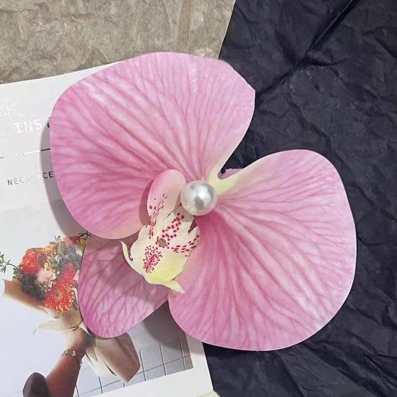 Product Introduction of Flower Hair Clips Butterfly Orchid Floral Alligator Clips for Women Girls Bridal Wedding Accessory Beach Party Wedding Decor 20
