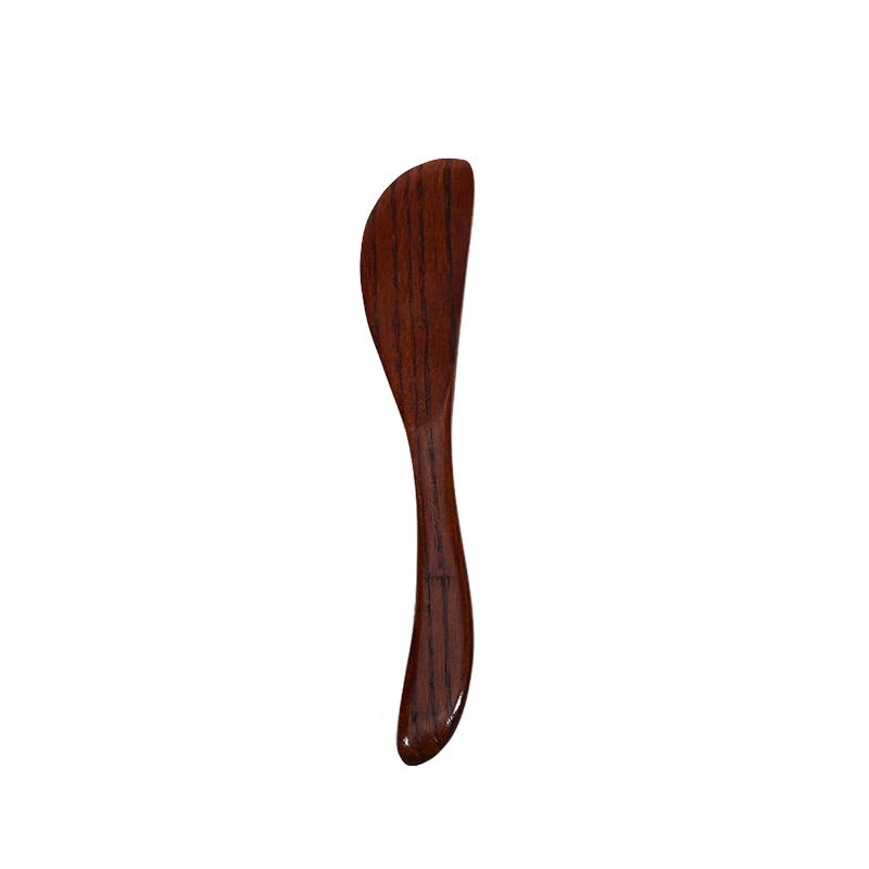 Product Introduction of 4Pcs Jam Spreader Jelly Cheese Butter Spreaders 6 Inch Wooden Condiment  Sandwich Mini Spatulas For Kitchen Stirring Mixing 19
