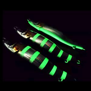 Little Jack S-Type Shore Casting Jig Lead Fish Slow Jigging Luminous Jig Lure Sea Fishing Boat Fishing Bait