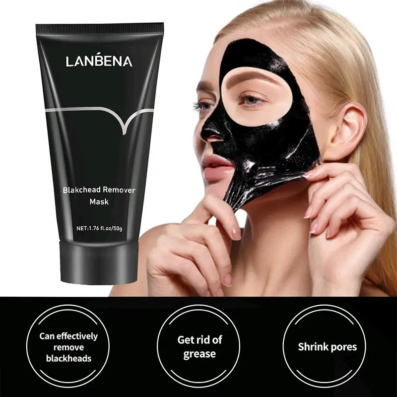 LANBENA BAMBOO CHARCOAL BLACKHEAD MASK Masker serum pencerah 2