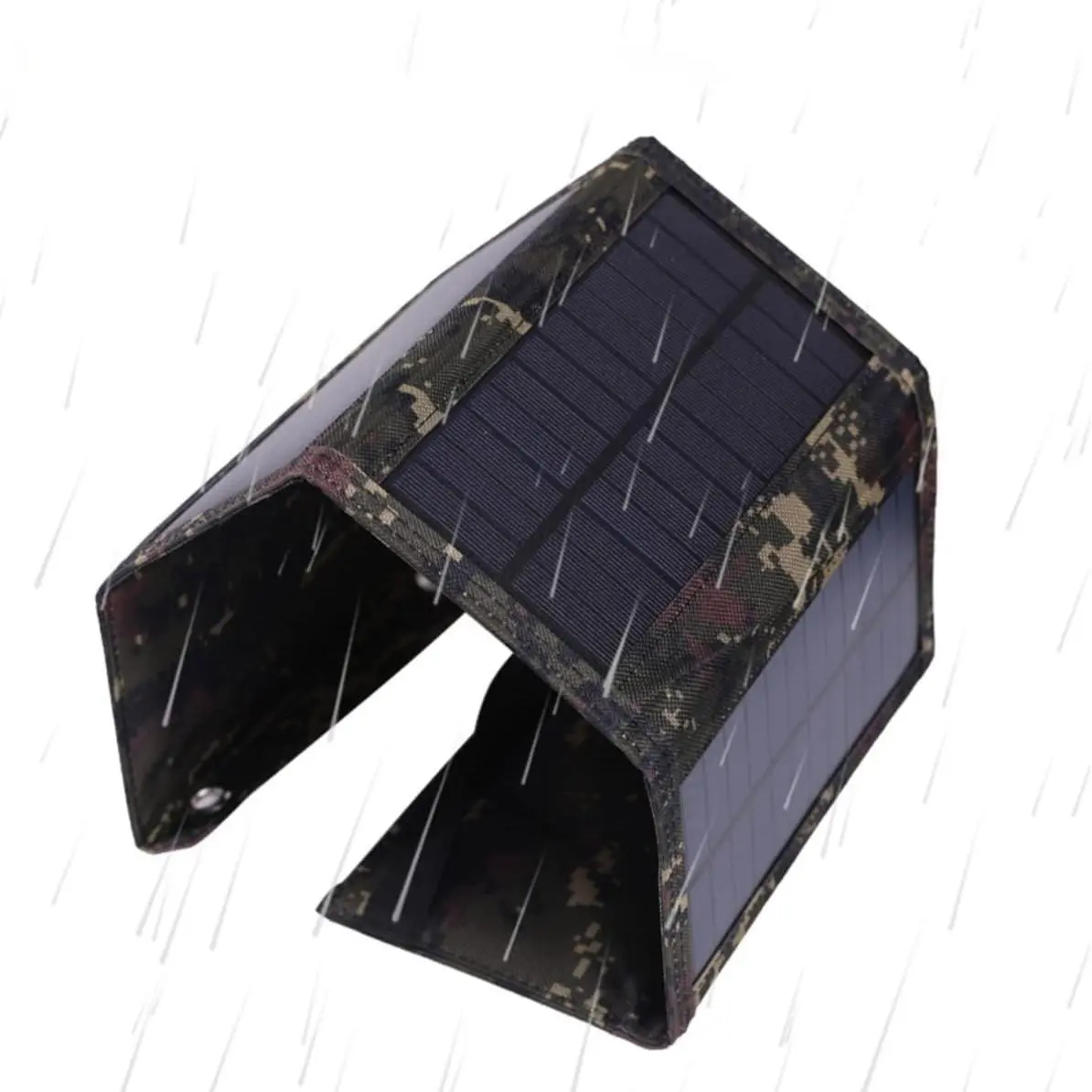 Foldable Solar Panel, Portable Solar Powered Charger, Solar Emergency Mobile Power, Outdoor Survival Equipment, Phone Charging Tool