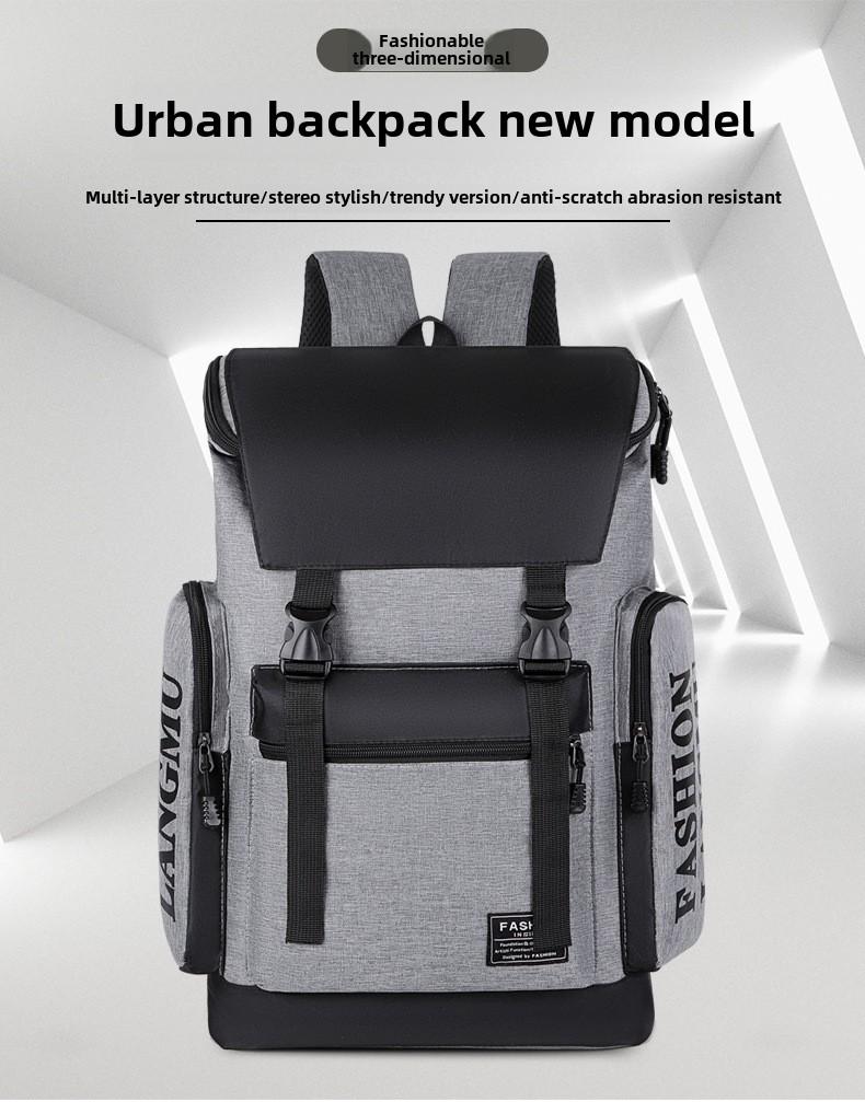Product Introduction of Spacious Men's Backpack: Ideal for Casual Trips, Travel, and Carrying Laptops - Perfect School Bag for Middle, High School, and College Students 0