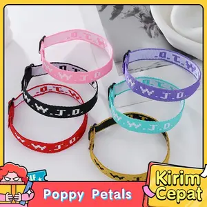 Gelang Inspirasi Kristen Katolik Motif WWJD Bahan Kain Nylon Adjustable Unisex Warna Warni Hadiah Spesial Untuk Baptis Pernikahan Dan Penyemangat Harian