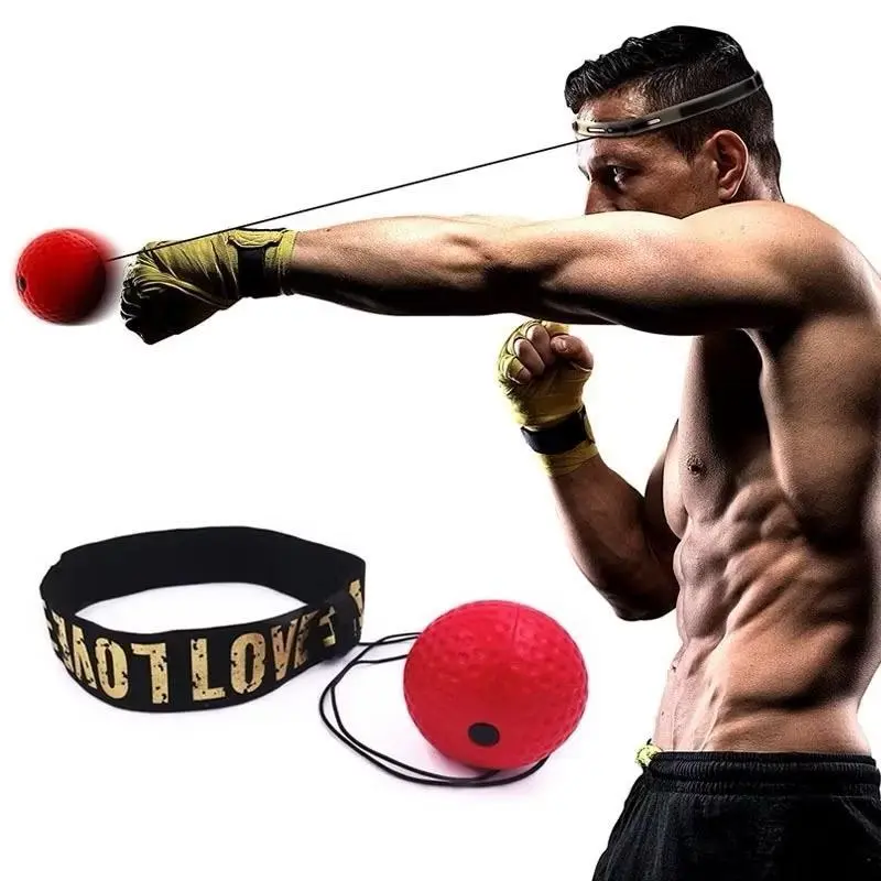 POTENCE Boxing Reflex Ball Speed Training Reflek Refleks Ball Tinju Muay Thai Karate Boxing