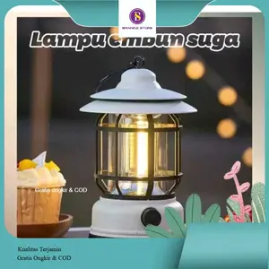 Lampu berkemah LED portabel, lampu lentera LED, lampu darurat penerangan untuk berkemah dan mendaki Camping