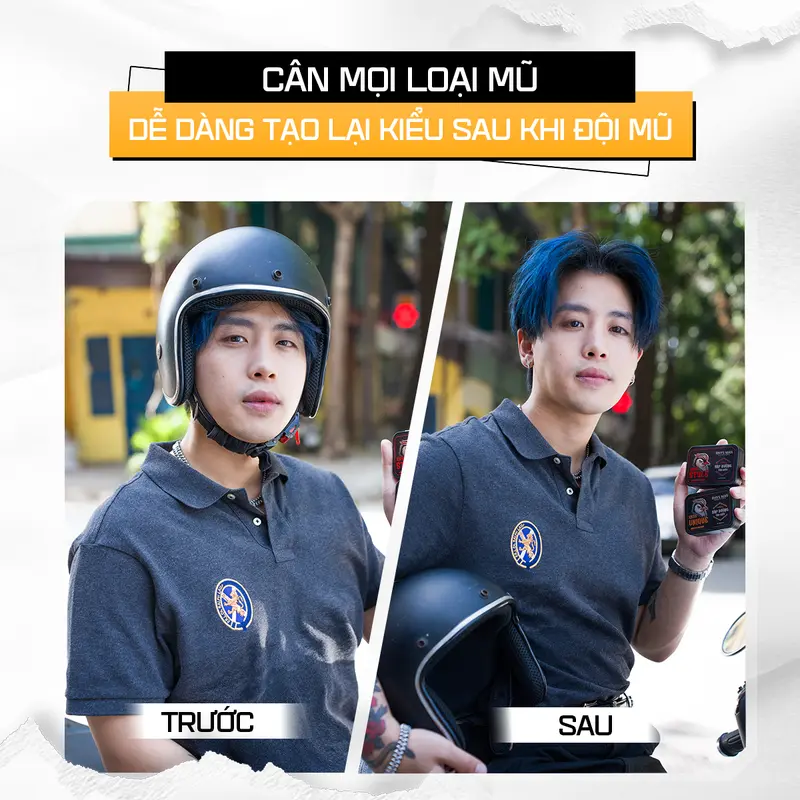 [Mua 1 Tặng 1 Lược tạo kiểu] Sáp vuốt tóc nam RHYS MAN Pomade/Clay giữ nếp tạo kiểu tự nhiên 50g/100g Chăm Sóc Tóc Dưỡng Tóc Chăm Sóc Tóc Dưỡng Tóc 7