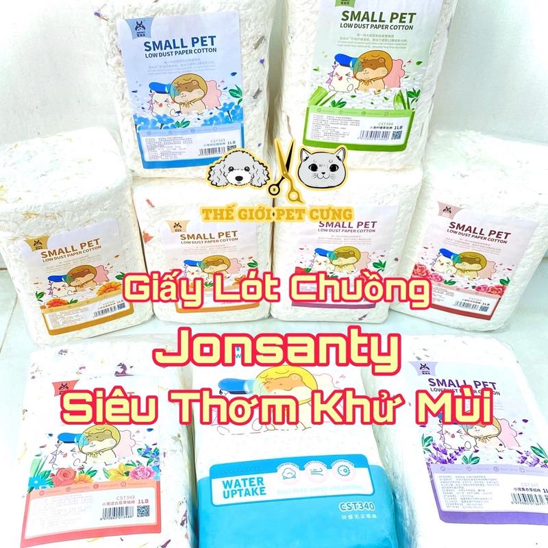 TÚI CHIẾT 50GR Giấy lót chuồng Hamster Jonsanty 450GR 1L