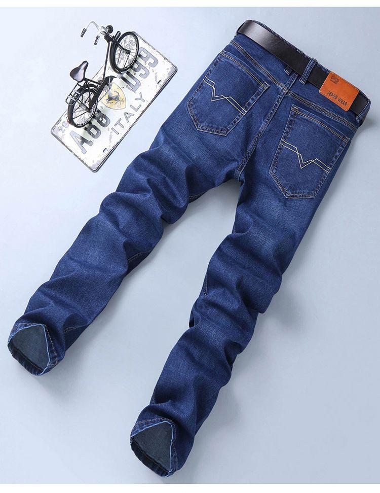Product Introduction of Quần Jean Nam, Chính Hãng, Màu Đen Thuần Khiết, Dáng Suông Rộng Co Giãn, Thường Ngày, Dễ Phối Đồ, Ôm Vừa Vặn, Thích Hợp Cho Mùa Xuân Và Mùa Hè, Quần Dài Trẻ Trung, Hợp Xu hướng 31
