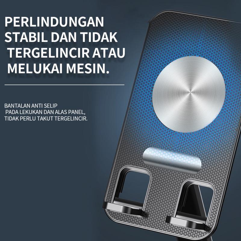 Dudukan ponsel power bank speaker tiga dalam satu dudukan tablet desktop malas multifungsi yang dapat dilipat dan berputar 6