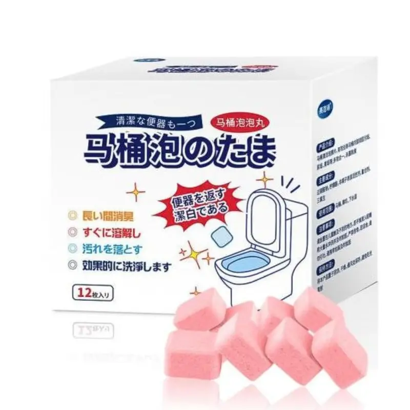 COMBO 5 HỘP 60 VIÊN Thả Vệ Sinh Bồn Cầu Công Nghệ Mới Diệt khuẩn 99% Tẩy Sạch Sẽ Vết Bẩn(TG) 3