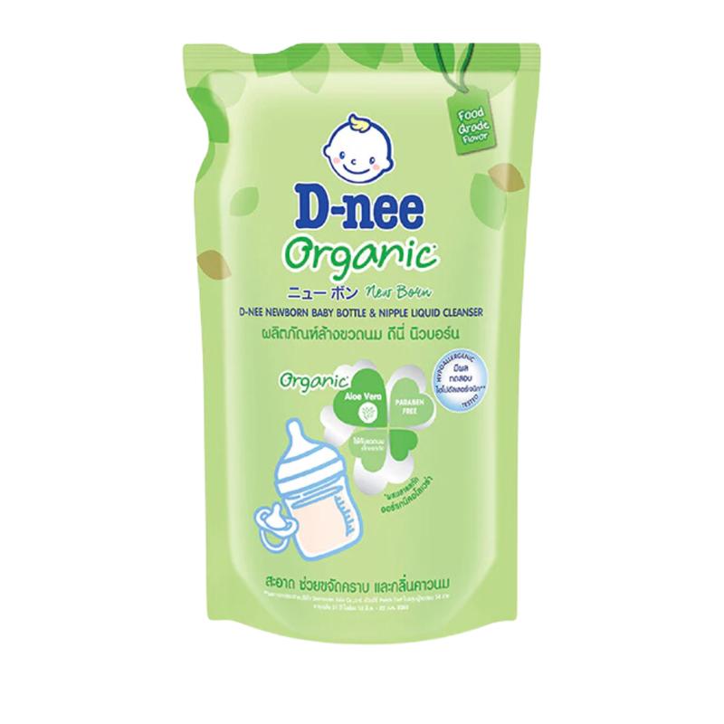 COMBO 2 Túi Nước rửa bình sữa Dnee Organic Thái Lan - An Toàn- Sạch Bình (DẠNG TÚI 600ml) 3