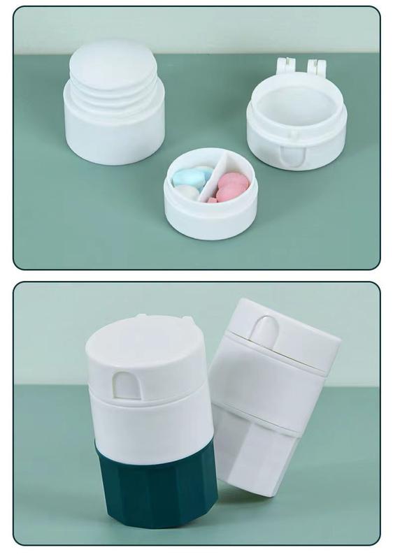 Product Introduction of Medicine Cutting and Grinding Tools Medicine Powder Container Medicine Box Pill Cutter Household Toilet Tablets Paper Shredder Aid Healthcare 11