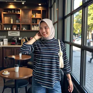 [ PROMO ]  ORIGINAL CARISSA ATASAN STRIPE - ICONIC ID