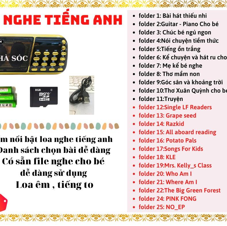 Loa nghe tiếng anh, tiếng việt cho bé