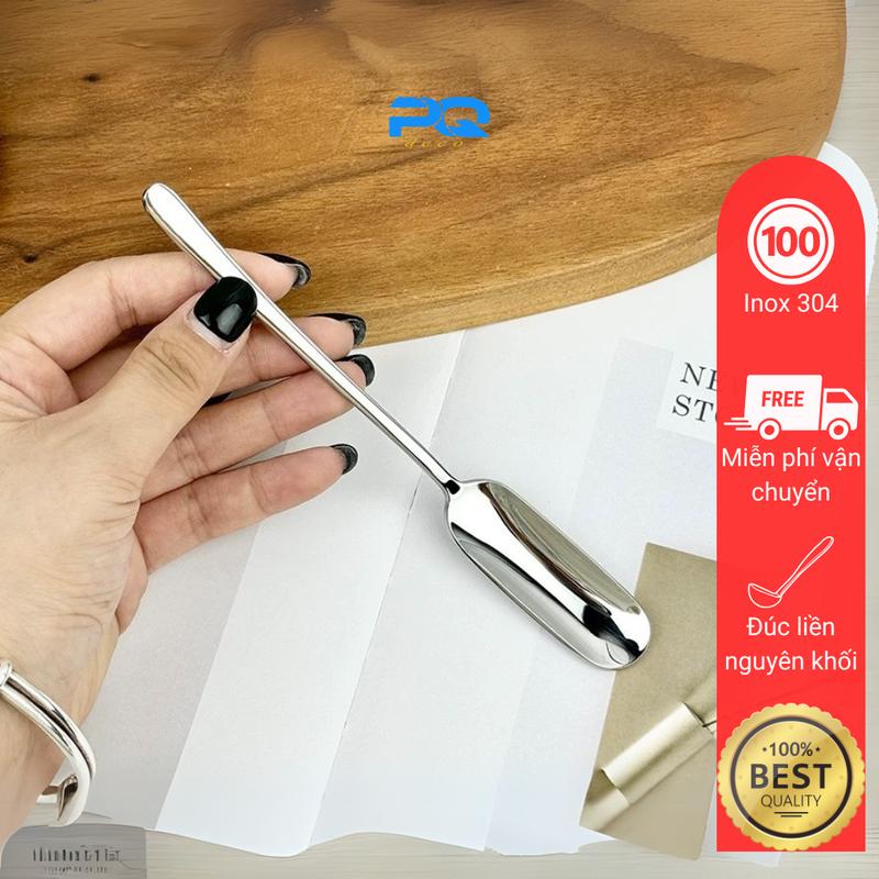  Thìa inox 304 chockmen pha trà cafe múc kem tráng miệng CKM788 