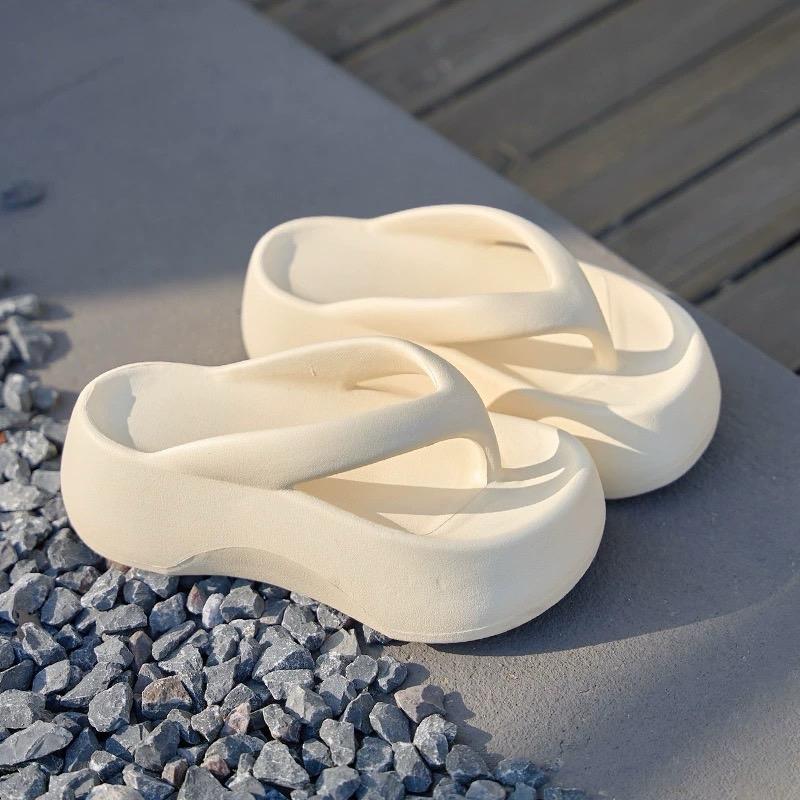 Dép tông kẹp chất eva, dép đế cao 7cm hàng QCCC dép  độn