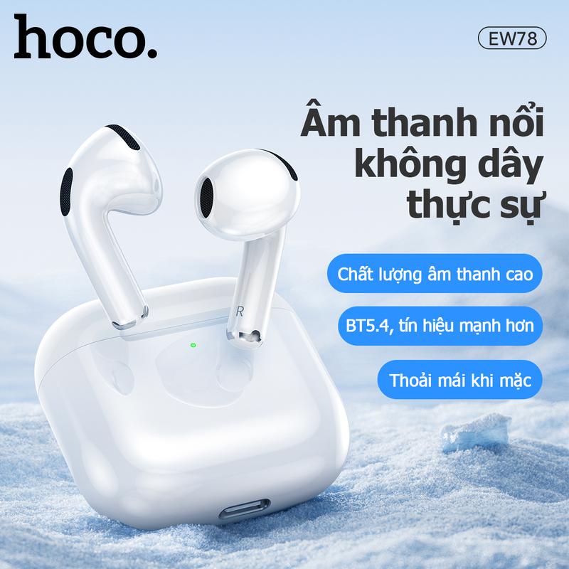  Tai nghe TWS EW78 Hoco - Nghe nhạc chất lượng cao - Nhét Tai - Đầy đủ tính năng chuyển bài đàm thoại airpods pro airpod pro earphone Bluetooth 