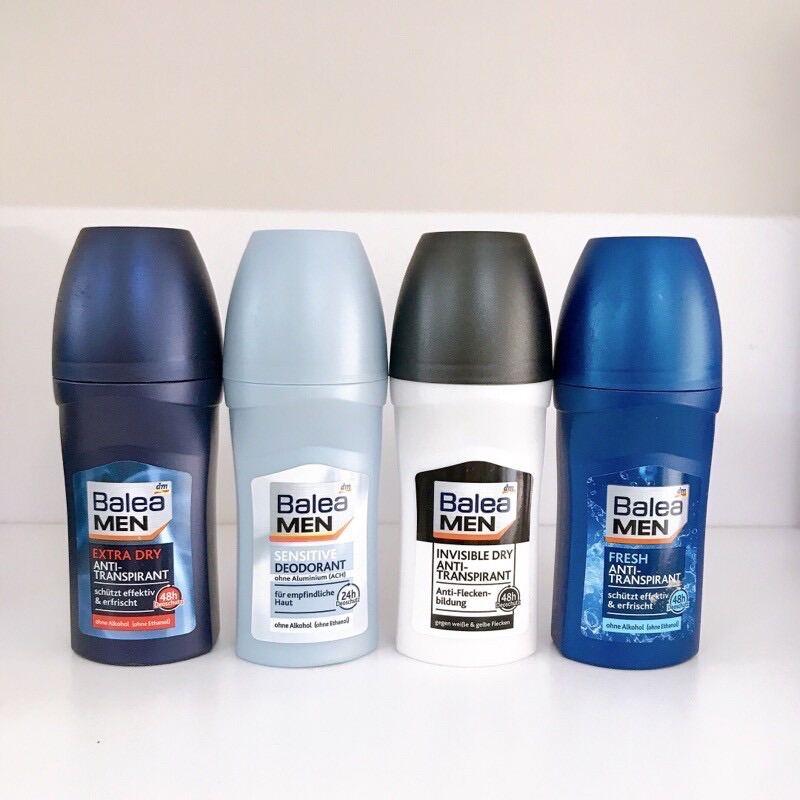 Lăn Nách Lăn Khử Mùi Cơ Thể Dành Cho Nam Balea Men - 50ml - Hàng nội địa Đức