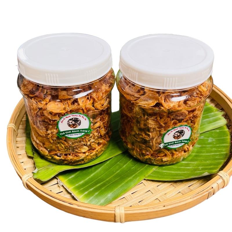 Hủ hành phi nhà làm 100gr siêu thơm ngon dùng chung bánh tráng - giòn thơm