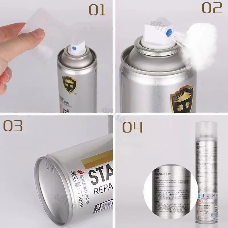 Cat Semprot Chrome 350ml Chrome Spray Pain Warna Chrome Krum Stainless Automotive Metallic Paint Chrome  Cat Semprot Krom 350 ML Warna Krom Cat Logam Otomotif Krom Cat Semprot Krom Sapporo Baja Tahan Karat Krom 2