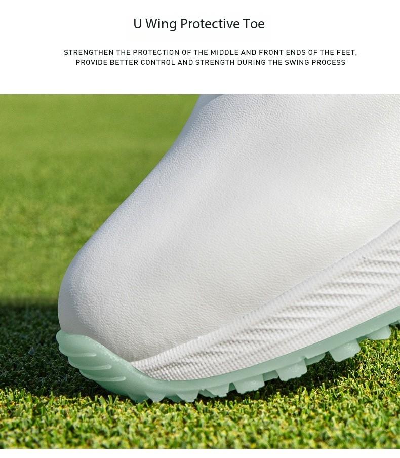Product Introduction of [PGM] Golf Shoe Summer Women's Shoes Waterproof Knob Women's Sports Shoes Non-Slip Shock-Absorbing Lightweight Nail-Free Shoes Xz383 21