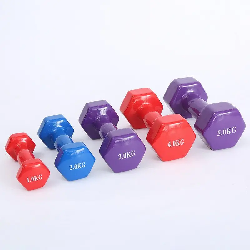 [Xả kho] Tạ tay bọc cao su 1kg 2kg lõi gang cao cấp cầm tập tay, gym thể thao tại nhànam nữ đa năng chống trơn xước vỡ sàn SP062 Tập Gym Tập Cơ Tay tạ 2